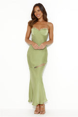 Go Lights Maxi Dress Green