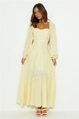 Good To Feel Maxi Dress Yellow