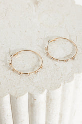 Bigger The Hoop Earrings Gold