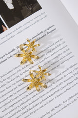 18k Gold Plated Vibe Of Islands Earrings Gold