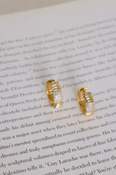 18k Gold Plated Bali Babe Hoop Earrings Gold