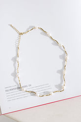 18k Gold Plated Poesy Necklace Gold