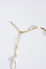 18k Gold Plated Poesy Necklace Gold