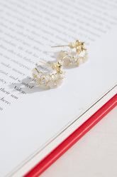 18k Gold Plated Mystique Earrings Gold