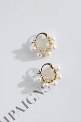 18k Gold Plated Whimsical Vibe Earrings Gold