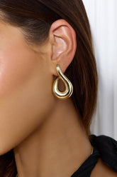 Groovy Girl Earrings Gold
