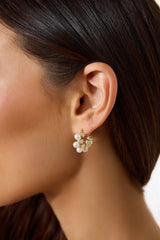 18k Gold Plated Whimsical Vibe Earrings Gold