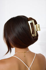 Dixie Claw Clip Gold