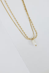 Natalina Necklace Gold