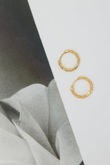 Adele Hoop Earrings Gold