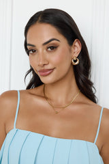 Coasted Gem Necklace Gold