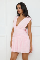 Light And Luxe Mini Dress Pink