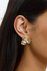 Into The Forest Earrings Gold