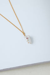 18k Gold Plated Daniella Necklace Gold