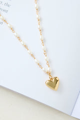 Love Me First Necklace Gold