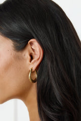 14k Gold Plated Her Energy Earrings Gold