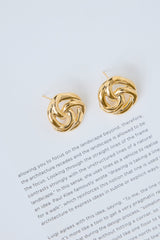 Exotic Touch Earrings Gold