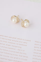 Once Upon A Time Earrings Gold