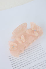 Dainty Love Claw Clip Pink