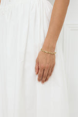 Knotted Bracelet Gold