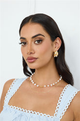 18k Gold Plated Cleo Earrings Gold