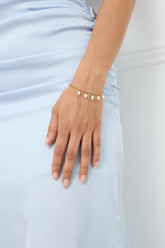 Pearl Bloom Bracelet Gold