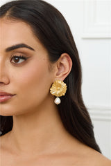 18k Gold Plated Solina Earrings Gold
