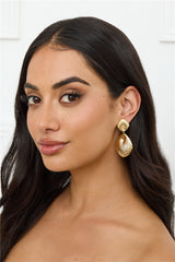 18k Gold Plated Shells Earrings Gold