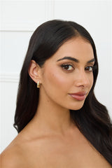 18k Gold Plated Stunning Earrings Gold