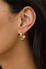 Girly Spark Earrings Gold