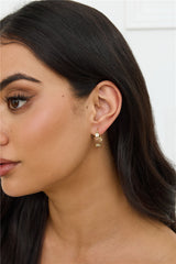 Girly Spark Earrings Gold