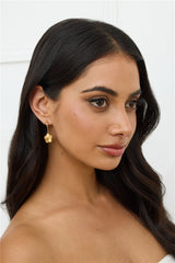 Luxe Glam Earrings Gold