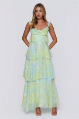 Easy Silence Maxi Dress Green