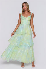 Easy Silence Maxi Dress Green
