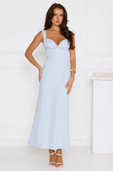 Celebration Sunshine Maxi Dress Blue