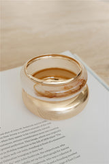 Akira Bangle 3pk Gold