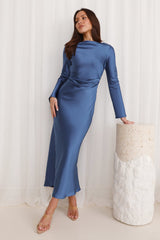 Classy Vibe Maxi Dress Navy