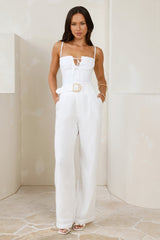 Flirtation Nation Top White