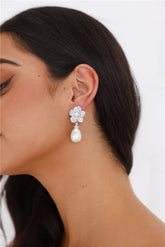 925 Silver Luxury Lover Earrings Silver