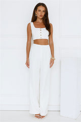 Basking In Style Pants Cream
