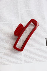 Big Energy Claw Clip Burgundy