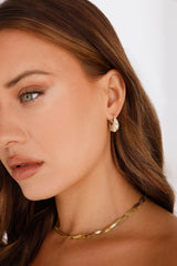 Chic By Design Earrings Gold