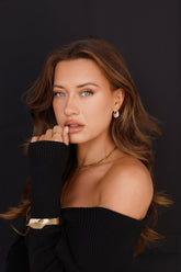 Chic By Design Earrings Gold
