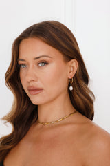 Living Lovely Earrings Gold