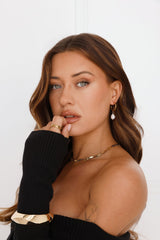 Living Lovely Earrings Gold