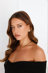 Ivy Glow Earrings Gold