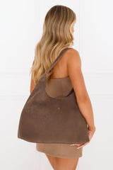Jami Bag Choc Suede