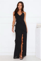 Boat Parties Maxi Dress Black