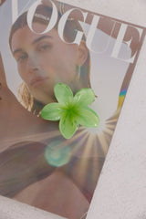 Island Girl Claw Clip Green