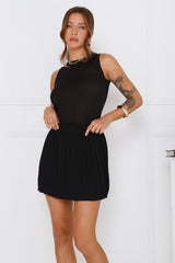 Everyday Icon Knit Top Black